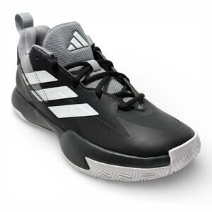 Adidas Black Youth Boys Cross 'Em Up Select Junior Basketball Shoes SZ/5